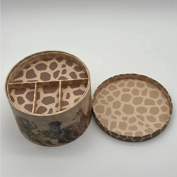 Safari Animal Trinket Circular Box - Picture 7 of 13